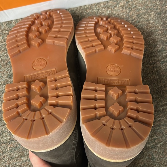 Timberland men’s premium waterproof boot dark brown nubuck size 10 6” 0A5TJ5 - Picture 3 of 3